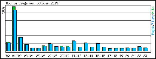 Hourly usage