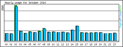 Hourly usage